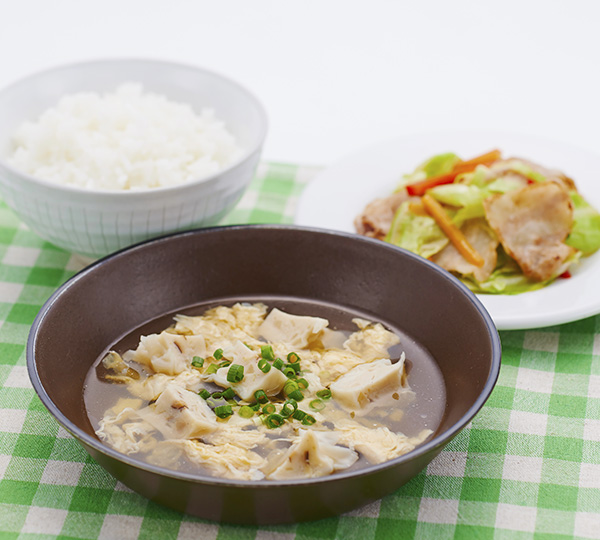 簡単シューマイスープ
